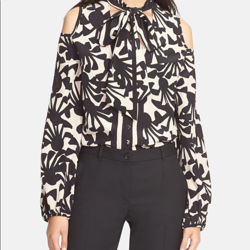 Tracy Reese, Cold-Shoulder Blouse